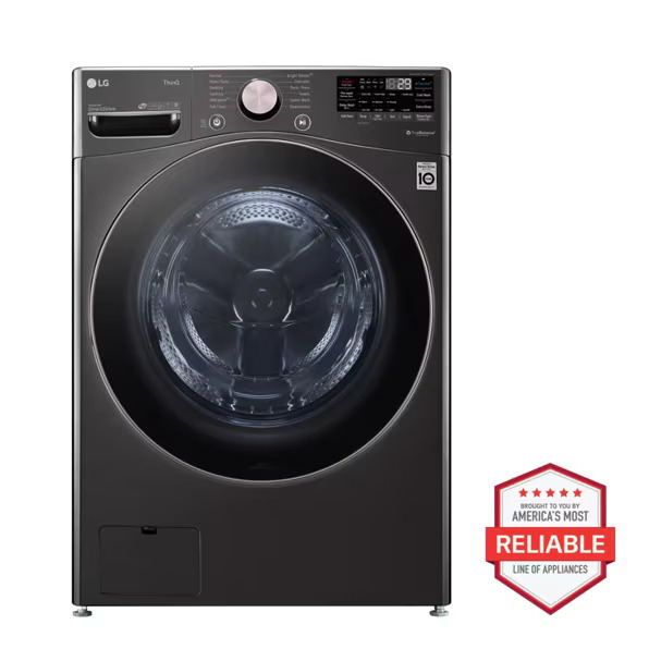 4.5 cu. ft. Ultra Large Capacity Front Load Washer - Black Steel - Image 3